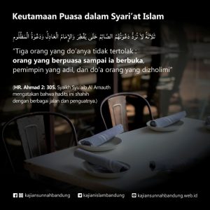 keutamaan puasa