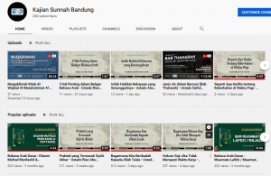 daftar video kajian sunnah bandung