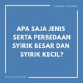 perbedaan syirik besar dan kecil IG